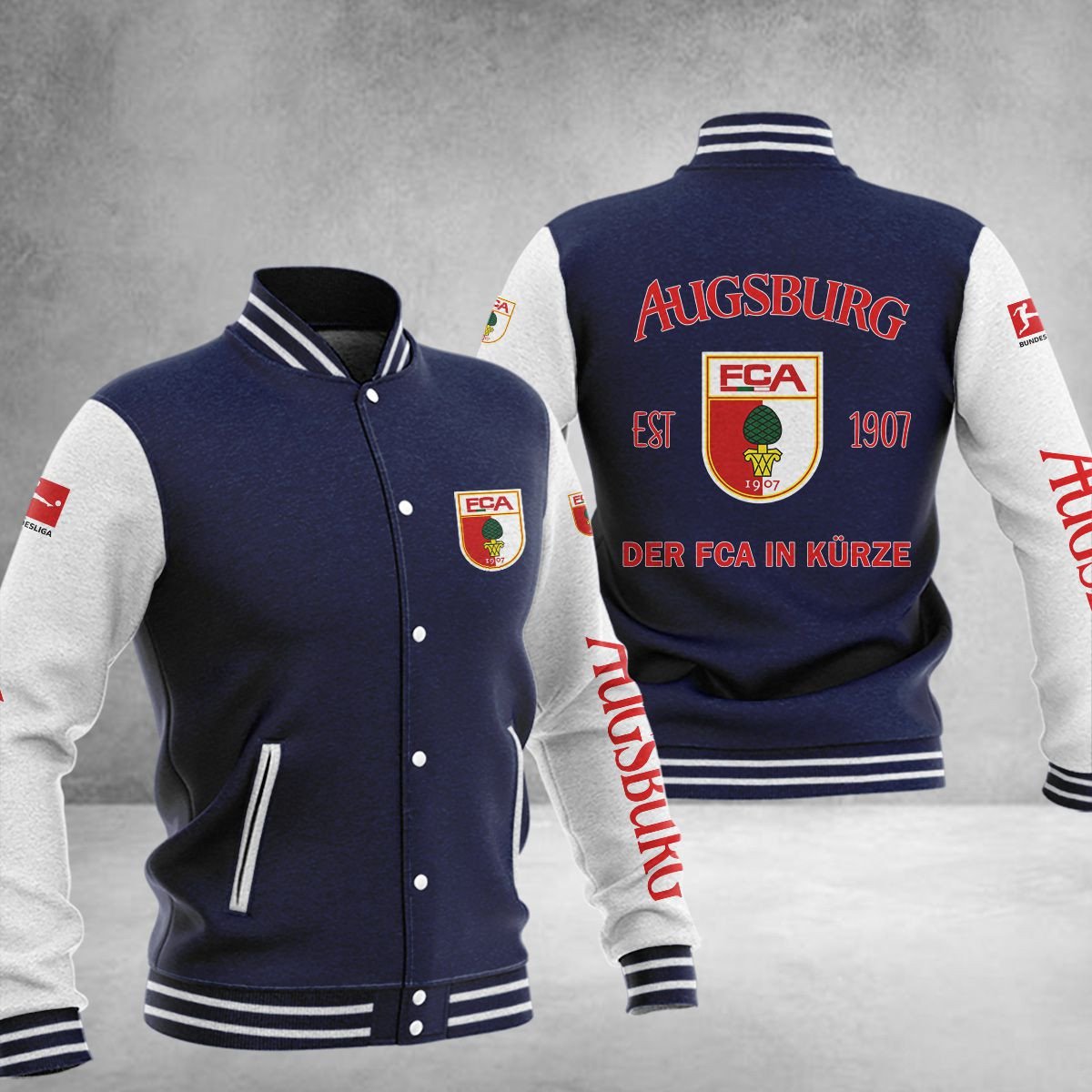 FC Augsburg College Jacke 02 – Bild 2