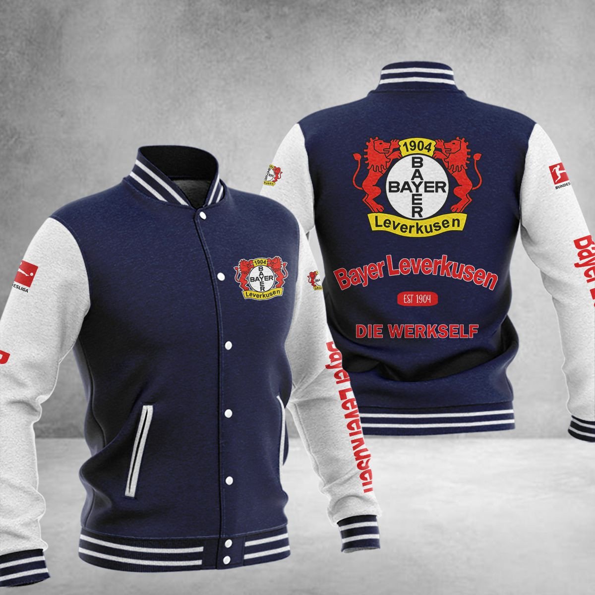 Bayer 04 Leverkusen College Jacke 02 – Bild 2
