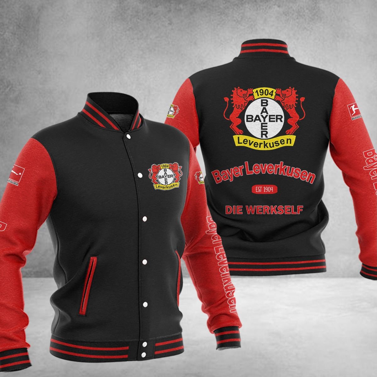 Bayer 04 Leverkusen College Jacke 02 – Bild 3