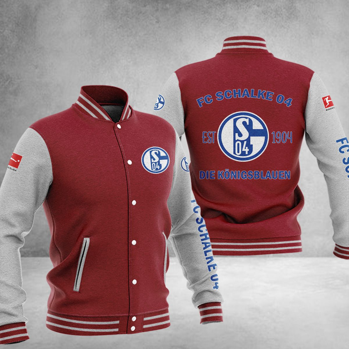 Schalke 04 College Jacke 02 – Bild 4