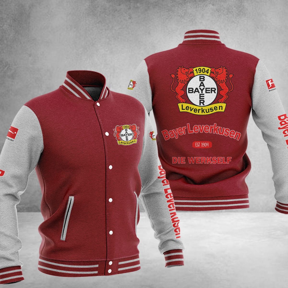 Bayer 04 Leverkusen College Jacke 02 – Bild 4
