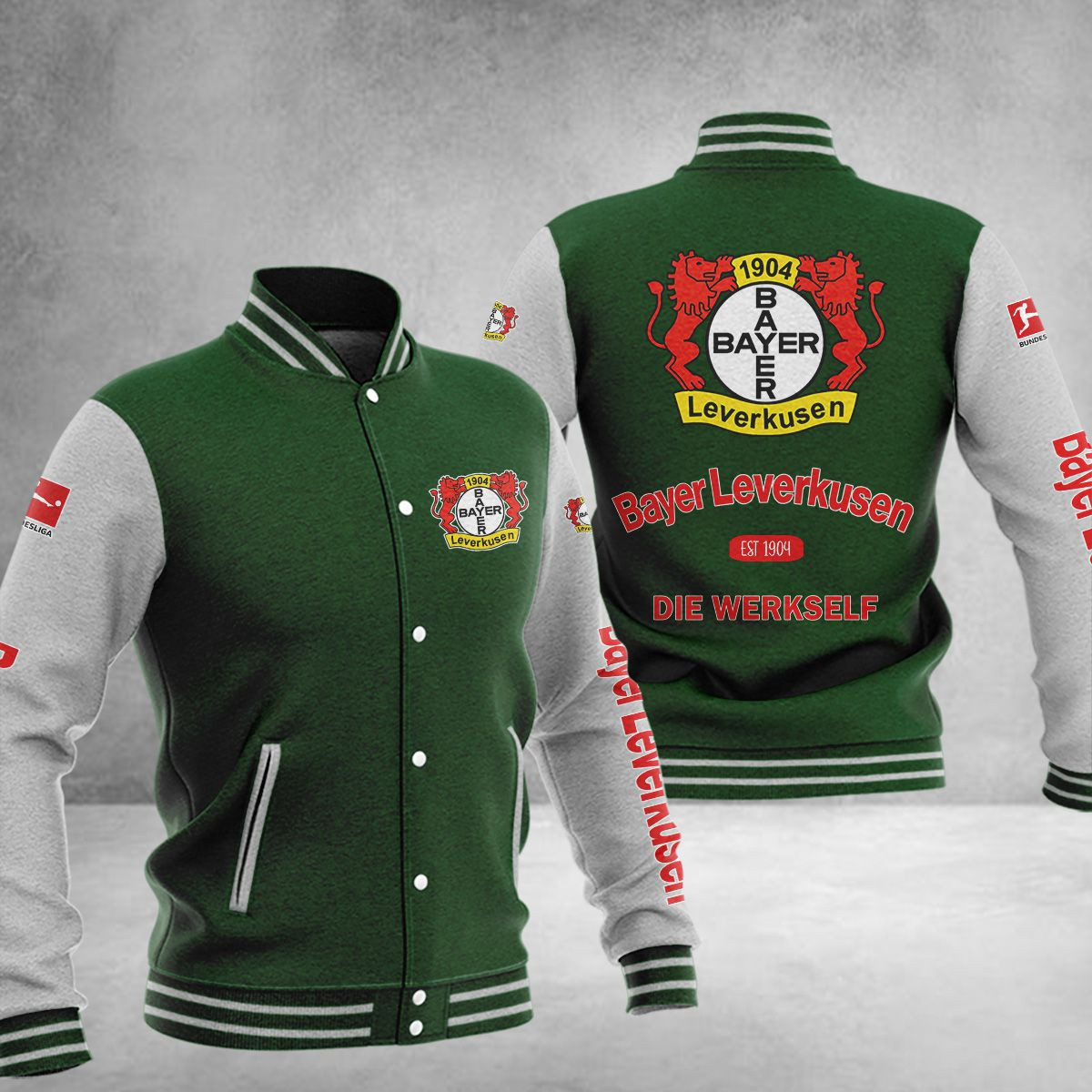 Bayer 04 Leverkusen College Jacke 02 – Bild 7