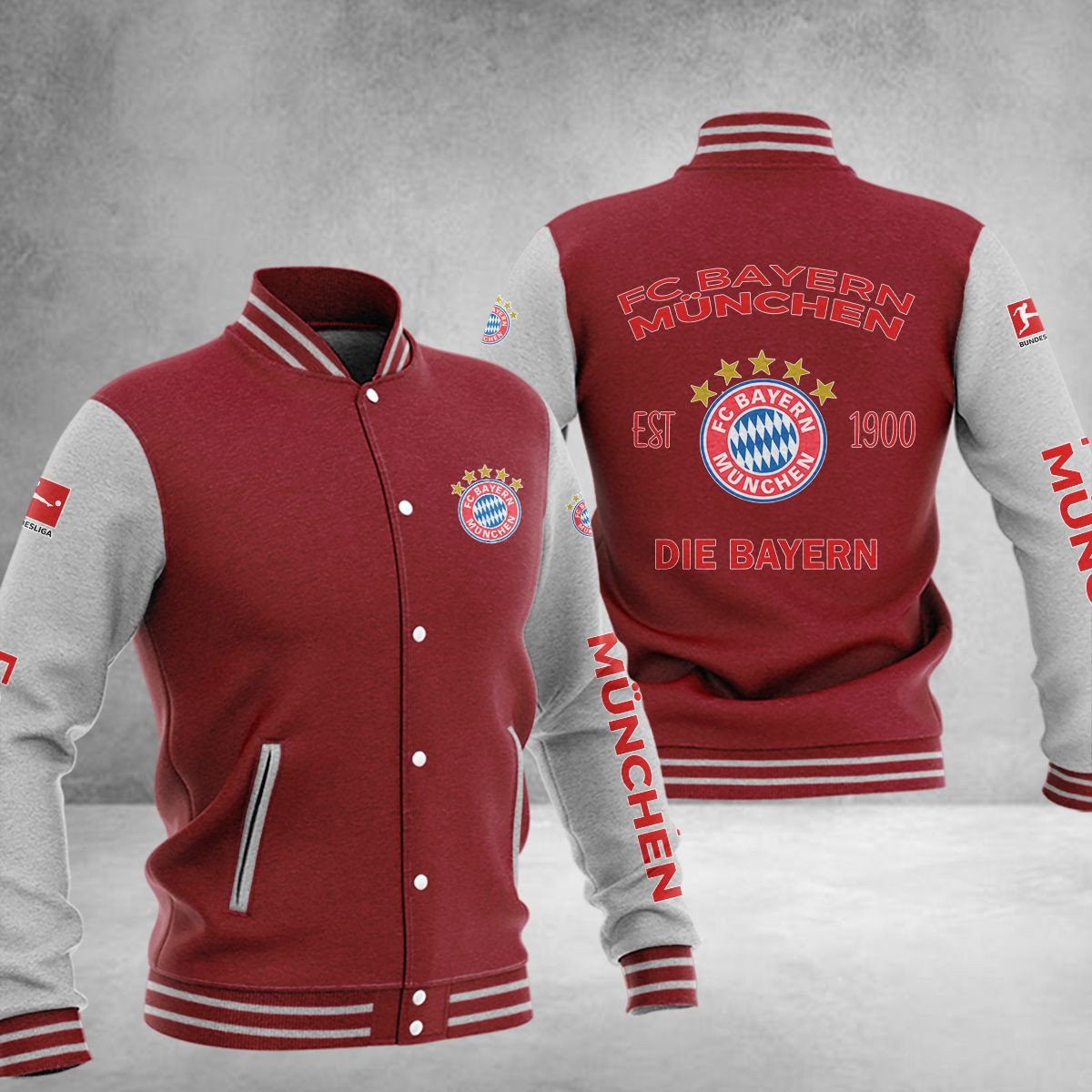 FC Bayern München College Jacke 02 – Bild 4