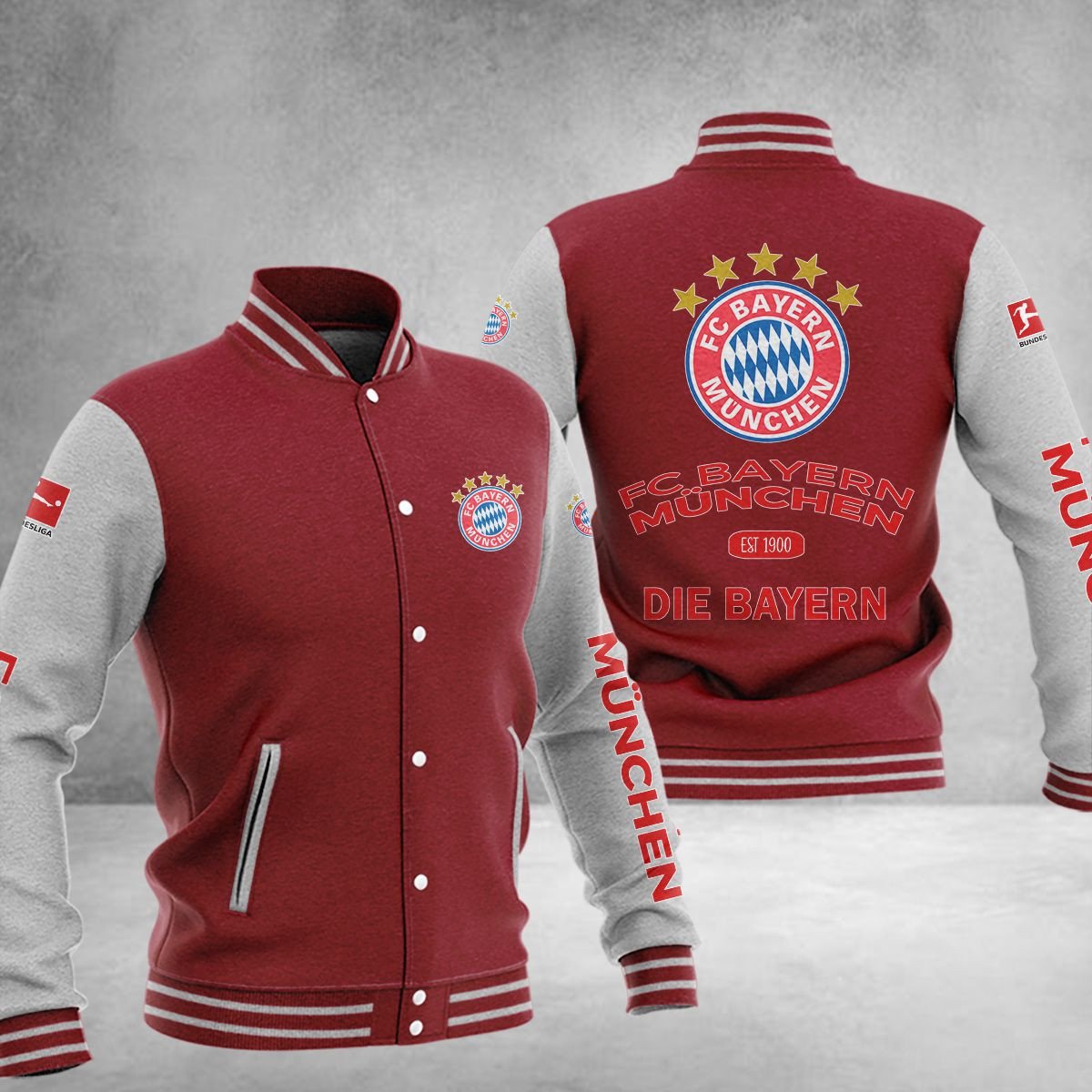 FC Bayern München College Jacke 01 – Bild 4