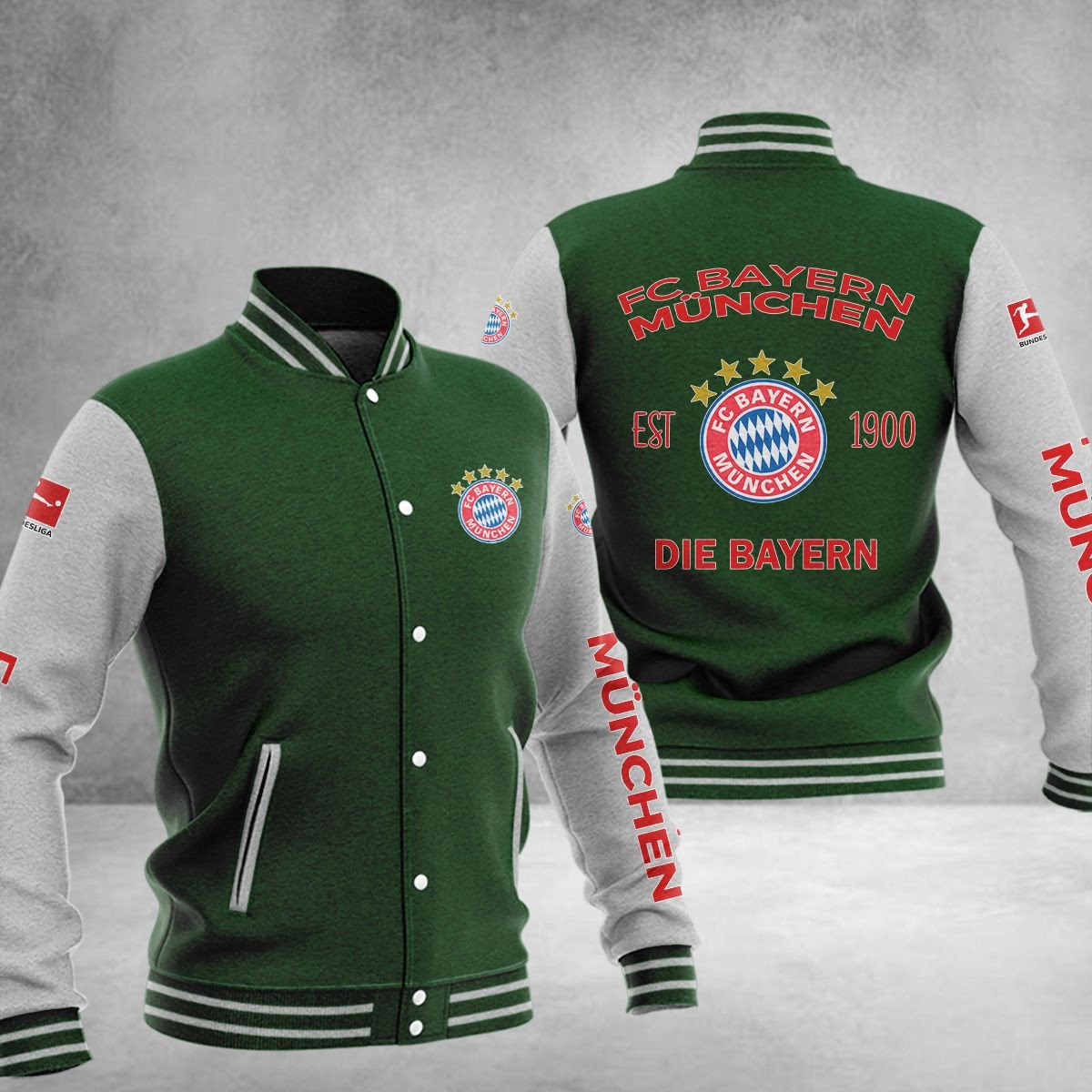 FC Bayern München College Jacke 02 – Bild 7