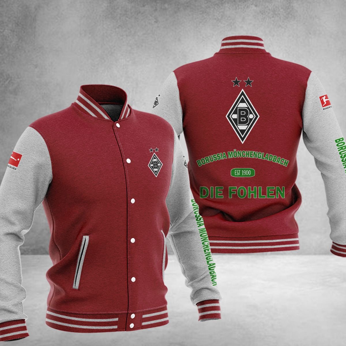 Borussia Mönchengladbach College Jacke 01 – Bild 4