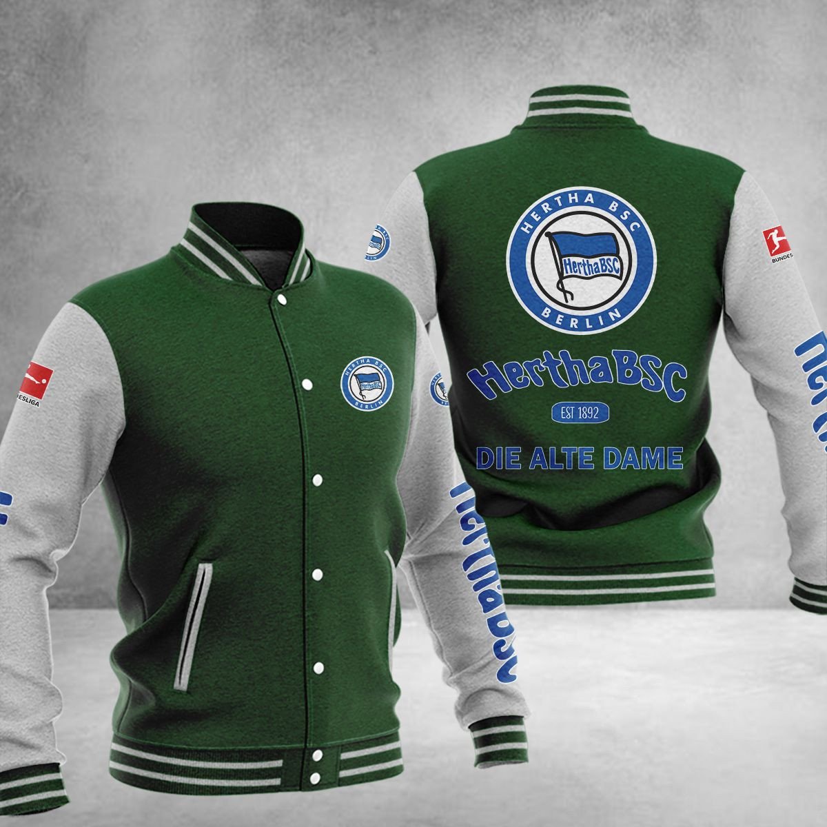 Hertha BSC College Jacke 01 – Bild 7