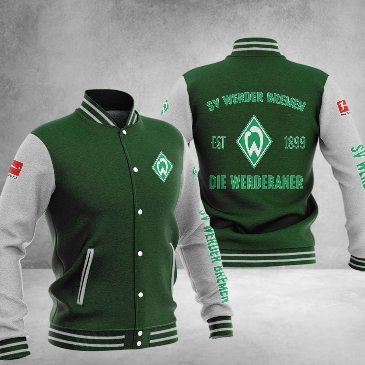 Werder Bremen College Jacke 01