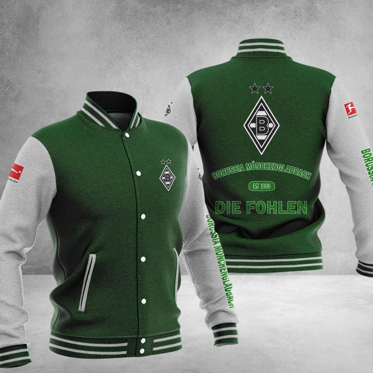 Borussia Mönchengladbach College Jacke 01 – Bild 7