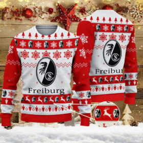 Weihnachtspullover SC Freiburg – Ugly Christmas Sweater