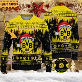 Weihnachtspullover Borussia Dortmund II – Ugly Christmas Sweater