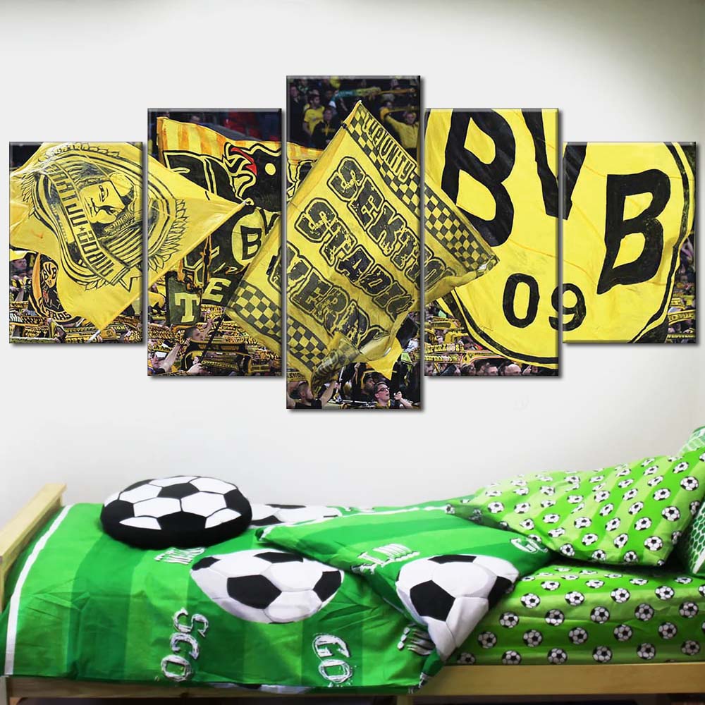 Borussia Dortmund Stadion Signal Iduna Park 06 BVB Leinwandbilder – Bild 2