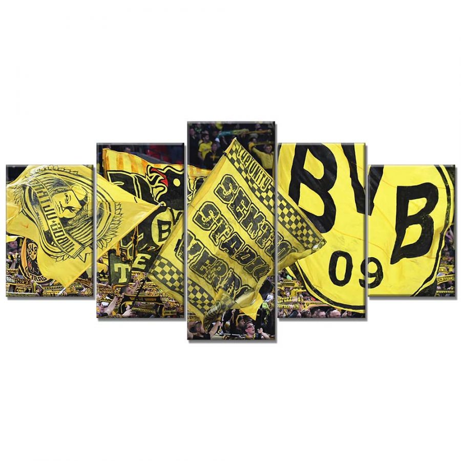Borussia Dortmund Stadion Signal Iduna Park 06 BVB Leinwandbilder – Bild 6