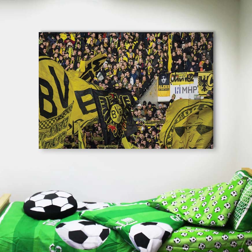 Borussia Dortmund Stadion Signal Iduna Park 07 BVB Leinwandbilder – Bild 4