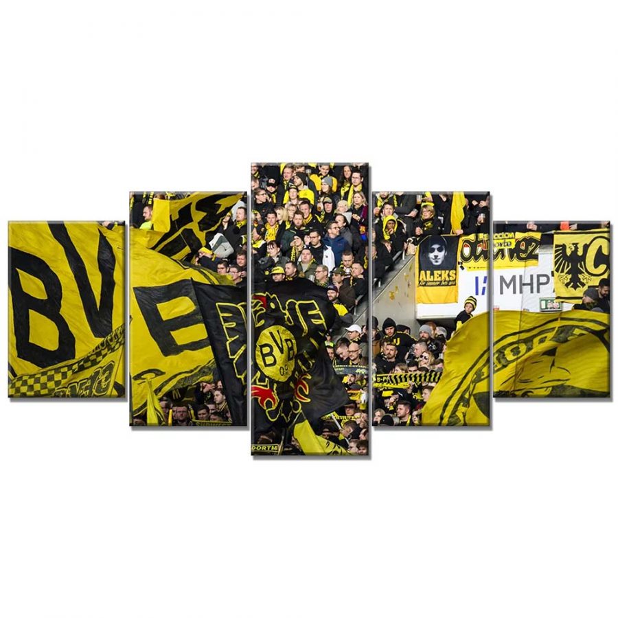 Borussia Dortmund Stadion Signal Iduna Park 07 BVB Leinwandbilder – Bild 6