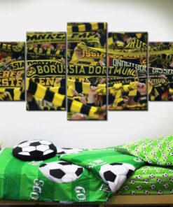 Alternative view of Borussia Dortmund Stadion Signal Iduna Park 08 BVB Leinwandbilder
