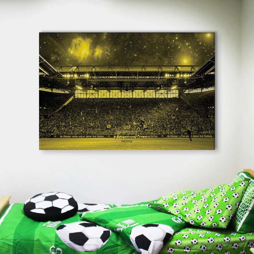 Borussia Dortmund Stadion Signal Iduna Park 10 BVB Leinwandbilder – Bild 4