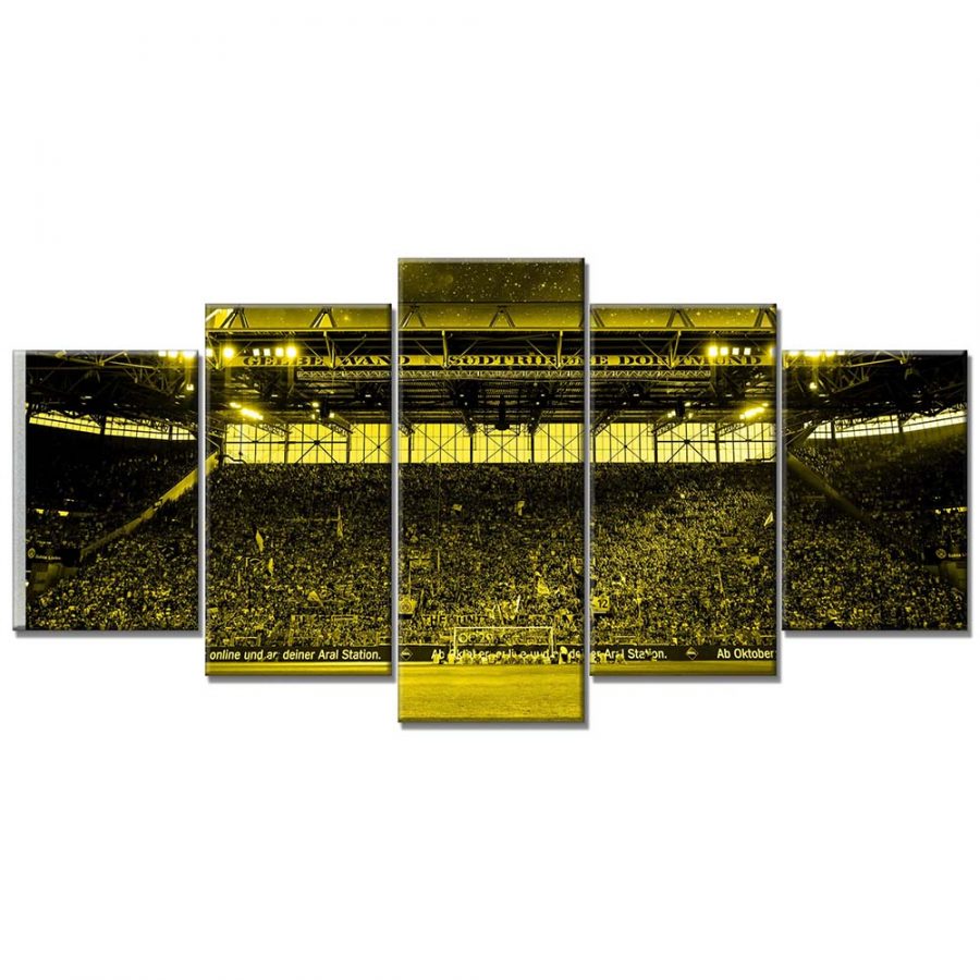 Borussia Dortmund Stadion Signal Iduna Park 10 BVB Leinwandbilder – Bild 6