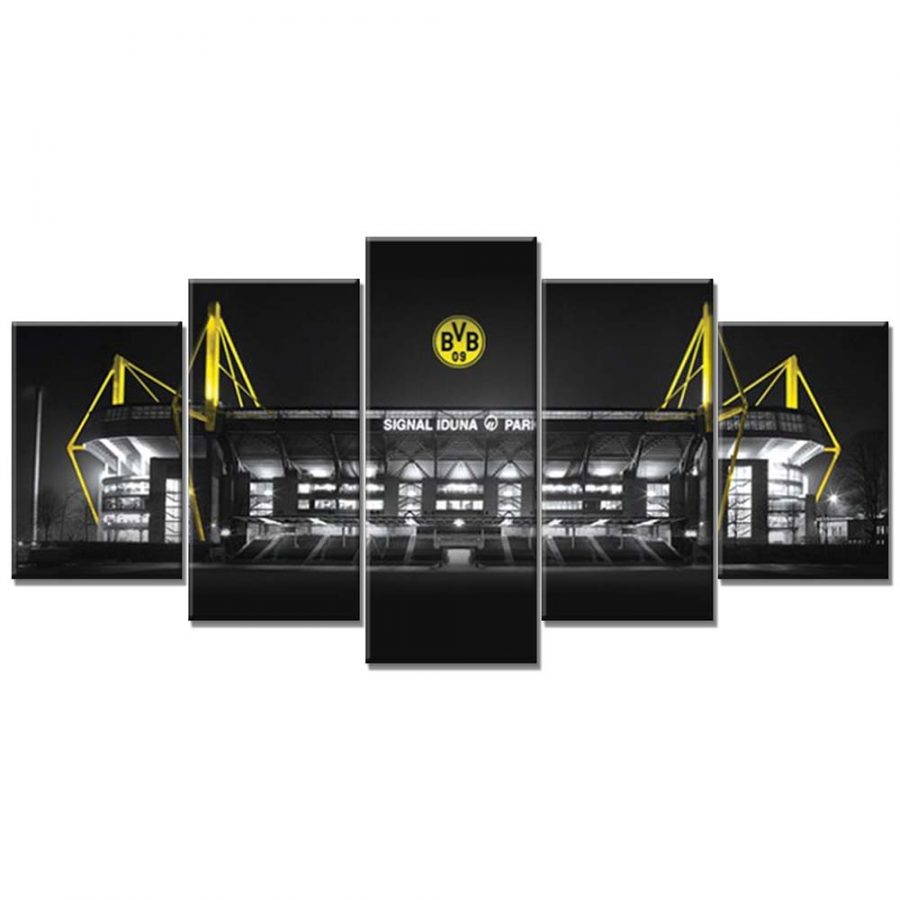 Borussia Dortmund Stadion Signal Iduna Park 11 BVB Leinwandbilder – Bild 6