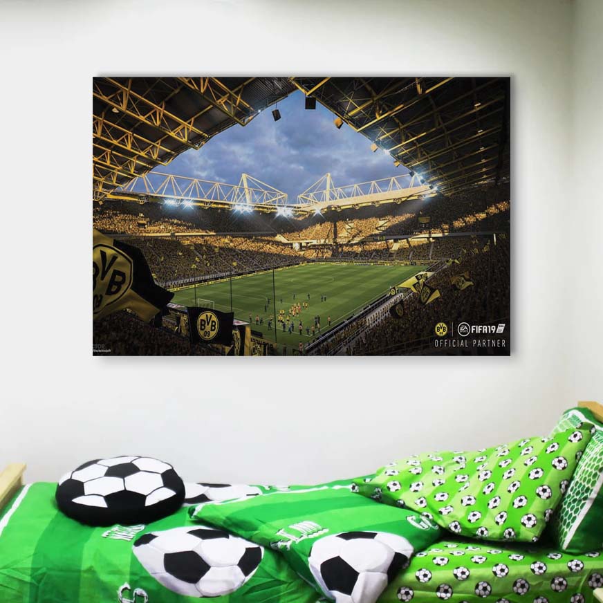 Borussia Dortmund Stadion Signal Iduna Park 12 BVB Leinwandbilder – Bild 4