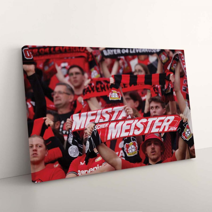 Bayer 04 Leverkusen BayArena Fans B04 Leinwandbilder – Bild 7