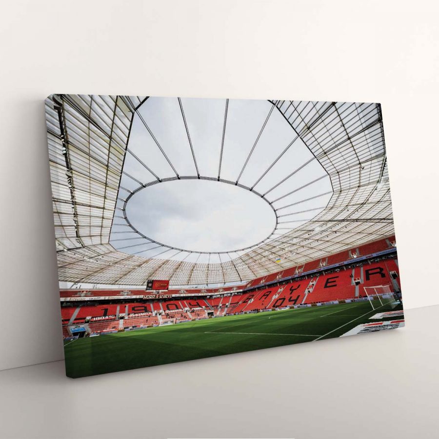 Bayer 04 Leverkusen BayArena Spielfeld 10 B04 Leinwandbilder – Bild 7