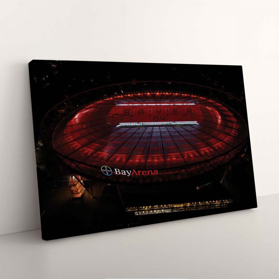 Bayer 04 Leverkusen BayArena Spielfeld 11 B04 Leinwandbilder – Bild 7