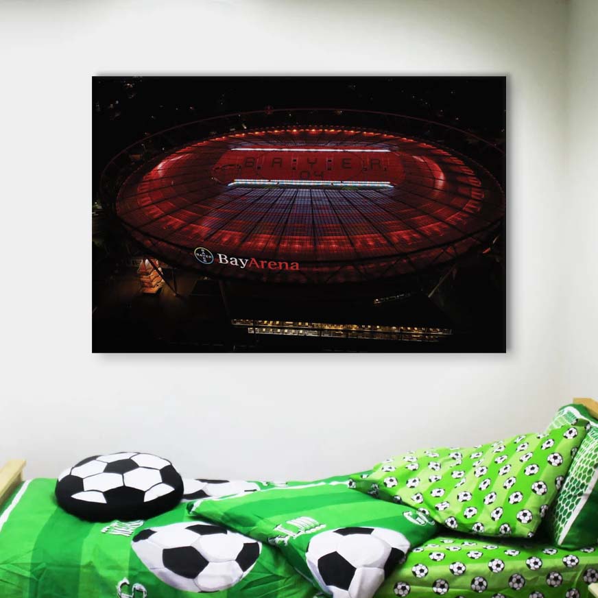 Bayer 04 Leverkusen BayArena Spielfeld 11 B04 Leinwandbilder – Bild 4