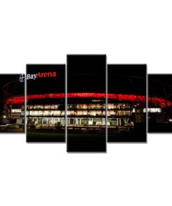 Bayer 04 Leverkusen BayArena Spielfeld 12 B04 Leinwandbilder