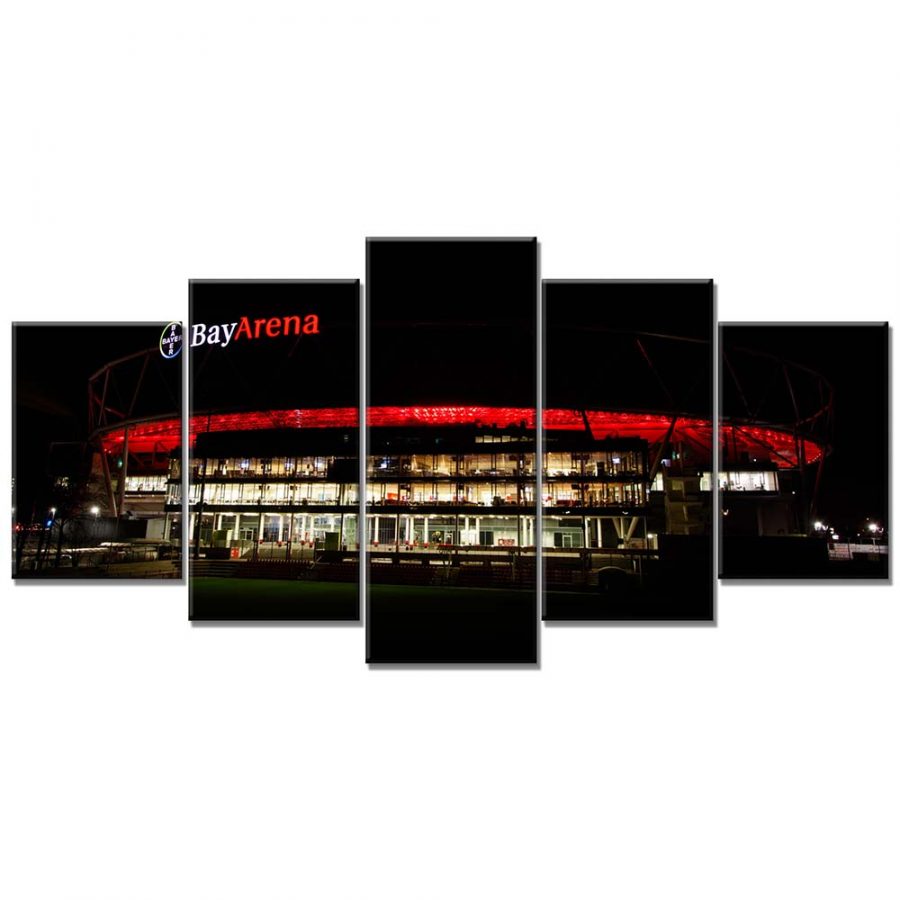 Bayer 04 Leverkusen BayArena Spielfeld 12 B04 Leinwandbilder – Bild 6