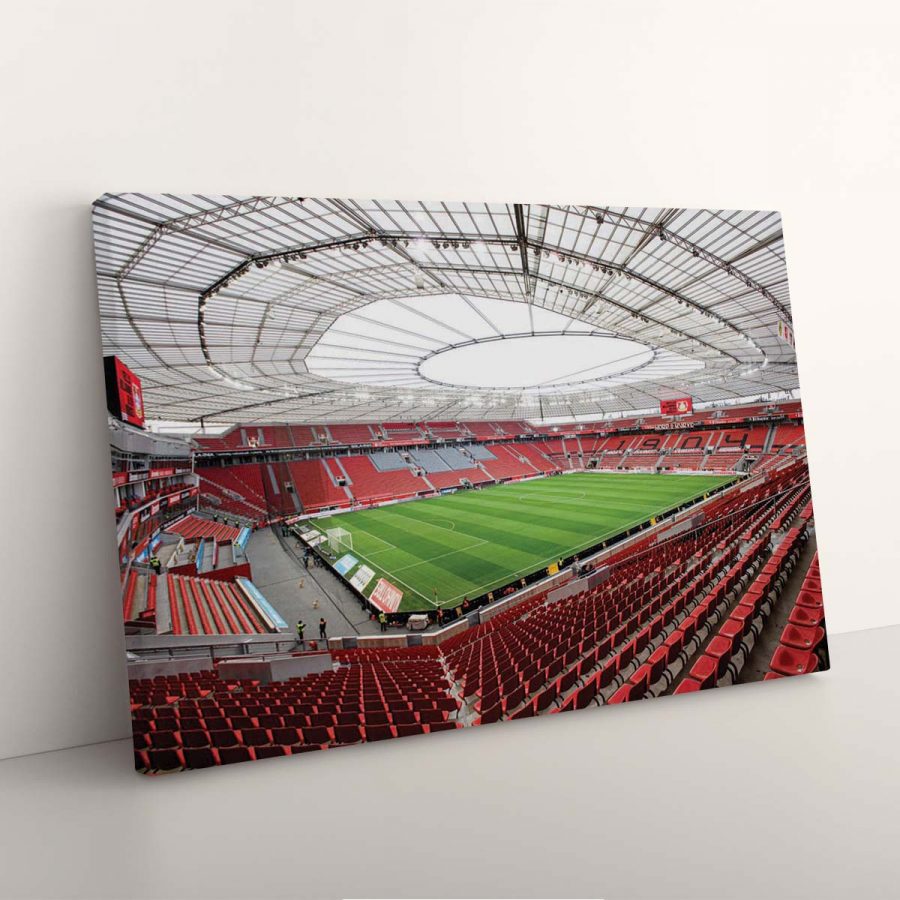 Bayer 04 Leverkusen BayArena Spielfeld 2 B04 Leinwandbilder – Bild 7