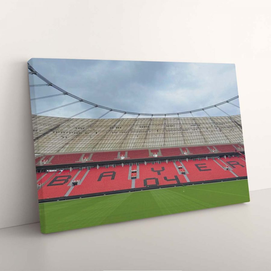 Bayer 04 Leverkusen BayArena Spielfeld 4 B04 Leinwandbilder – Bild 7