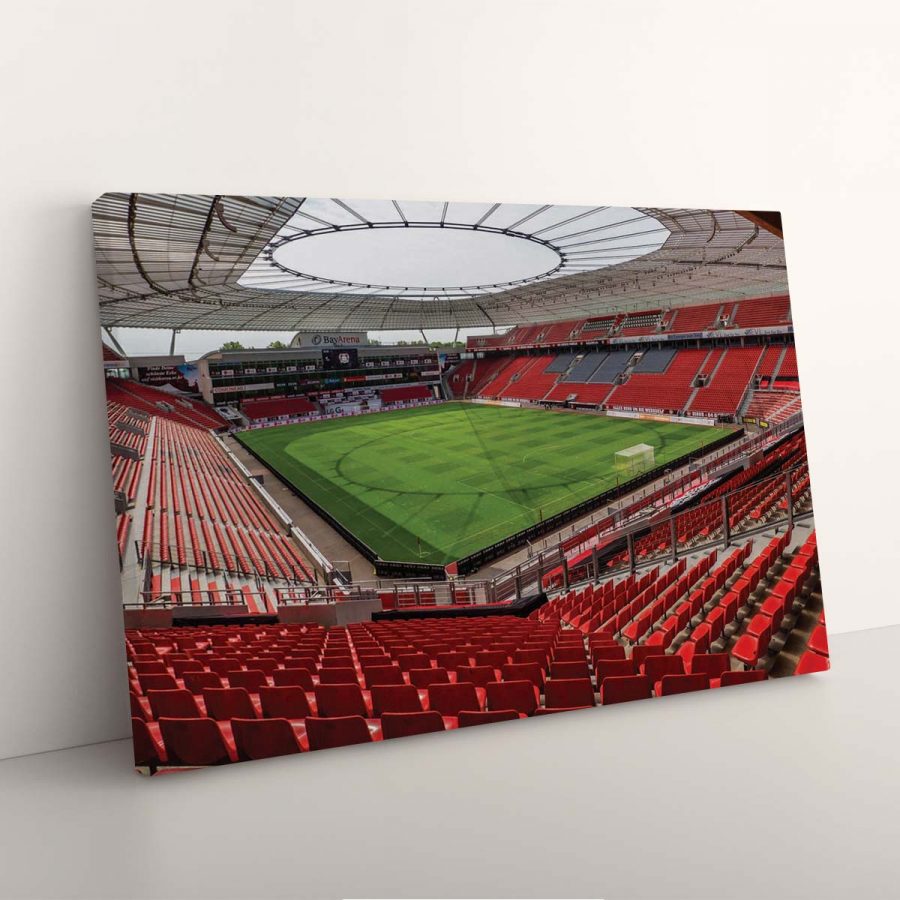 Bayer 04 Leverkusen BayArena Spielfeld 6 B04 Leinwandbilder – Bild 7