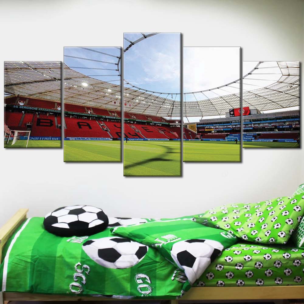 Bayer 04 Leverkusen BayArena Spielfeld 8 B04 Leinwandbilder – Bild 2