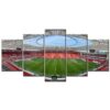 Bayer 04 Leverkusen BayArena Spielfeld 9 B04 Leinwandbilder