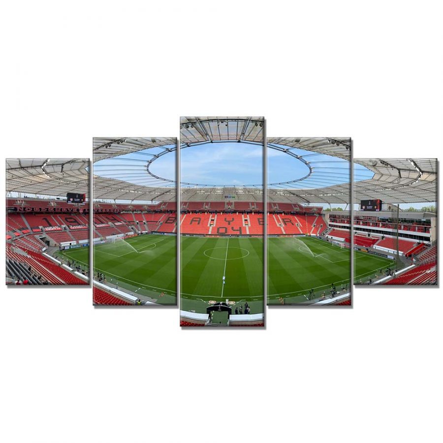 Bayer 04 Leverkusen BayArena Spielfeld 9 B04 Leinwandbilder – Bild 6