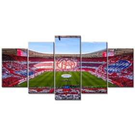 FC Bayern München Allianz Arena Spielfeld Mia san mia FCB Leinwandbilder