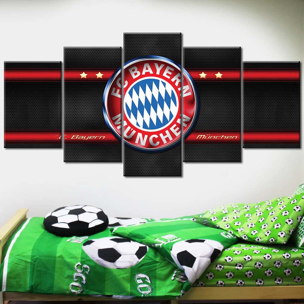 FC Bayern München Meister FCB Leinwandbilder – Bild 2