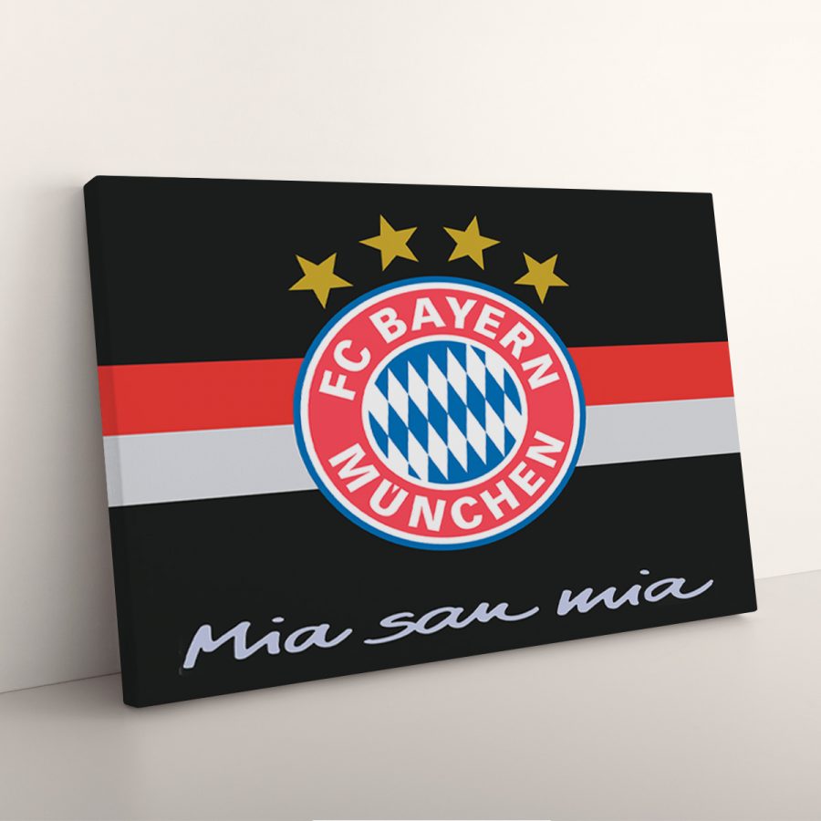 FC Bayern München Mia san mia 1 FCB Leinwandbilder – Bild 7