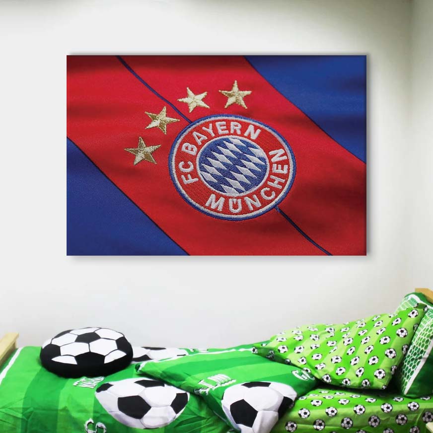 FC Bayern München Symbol FCB Leinwandbilder – Bild 4
