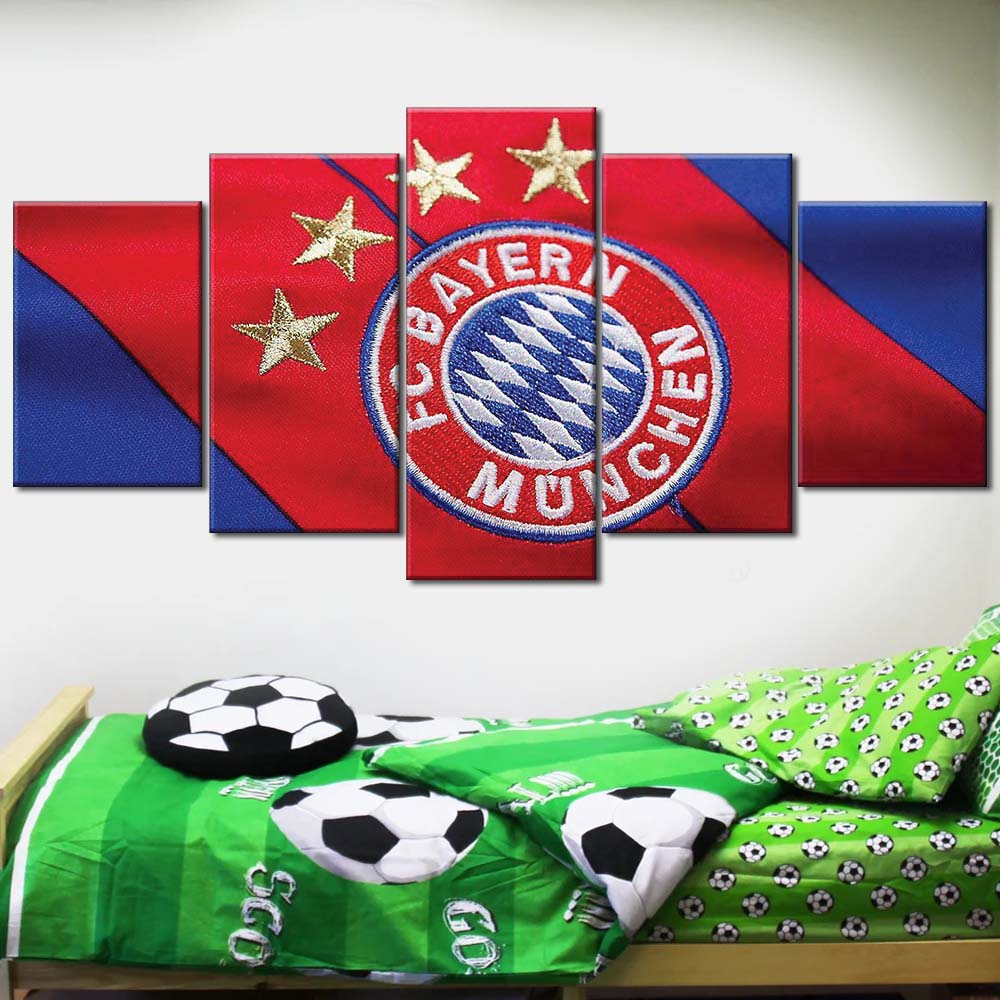 FC Bayern München Symbol FCB Leinwandbilder – Bild 2