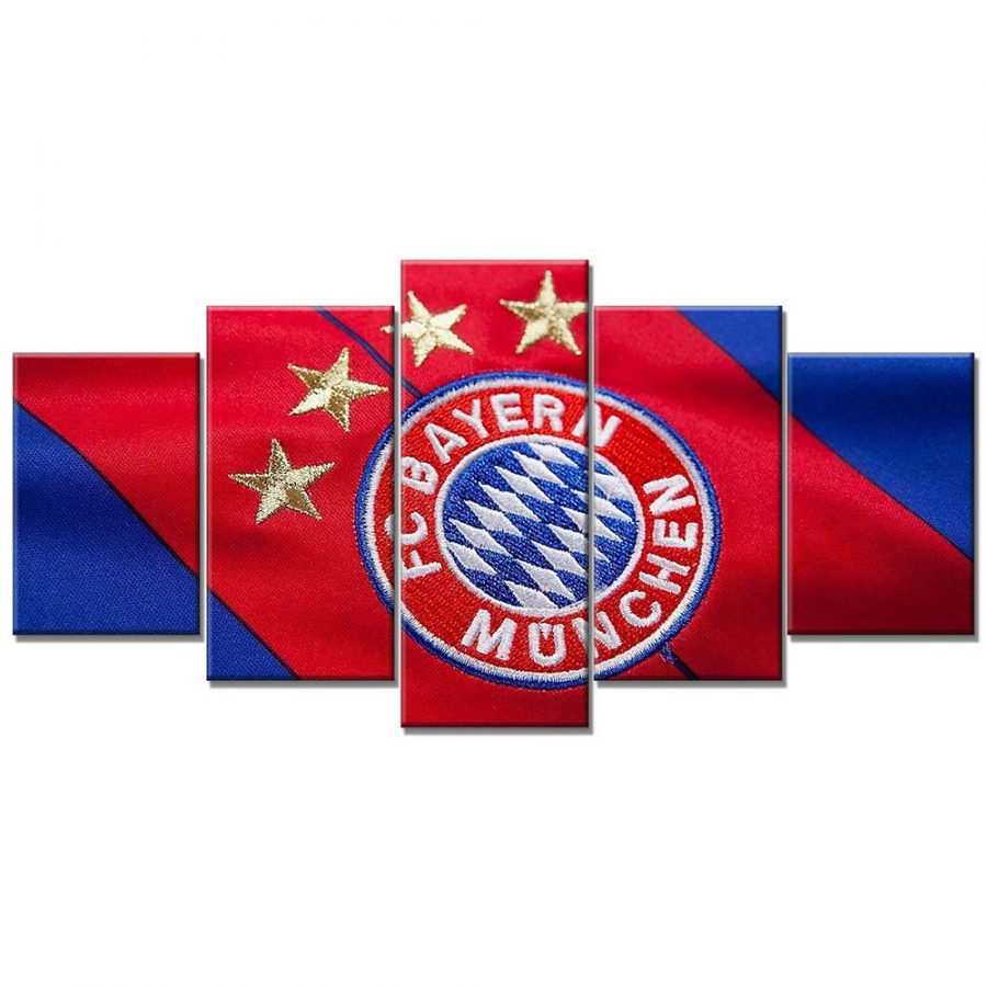 FC Bayern München Symbol FCB Leinwandbilder – Bild 6
