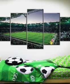 Alternative view of Borussia-Park Stadion Borussia Mönchengladbach 2 BMG Leinwandbilder