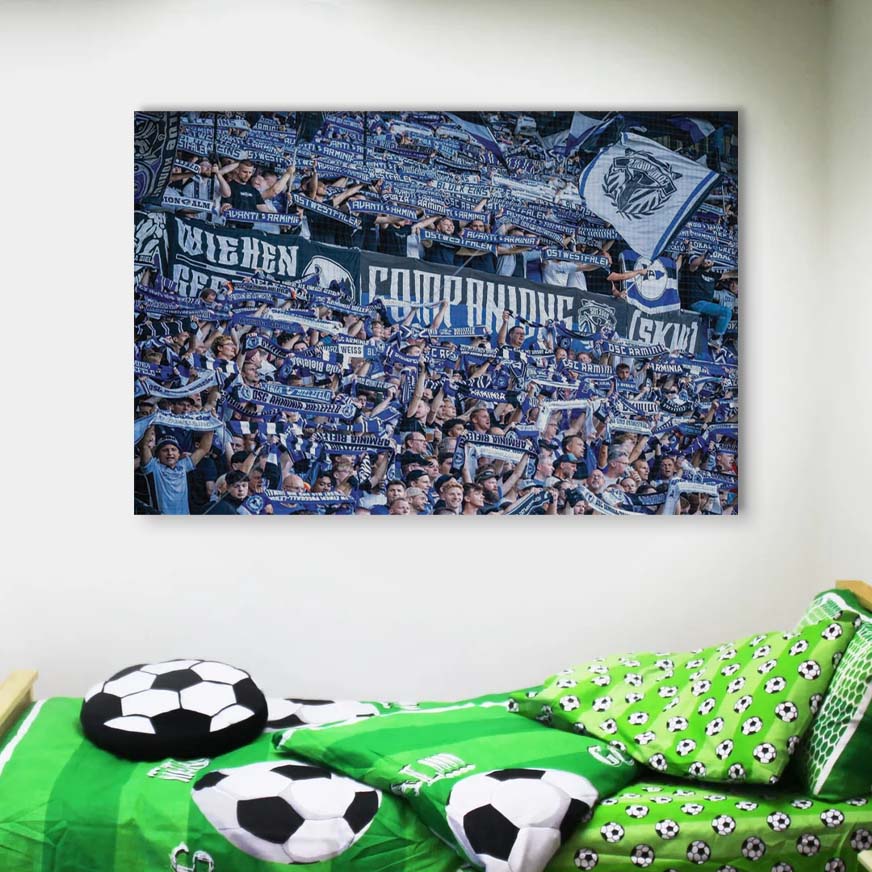 DSC Arminia Bielefeld Fans 3 DSC Leinwandbilder – Bild 4