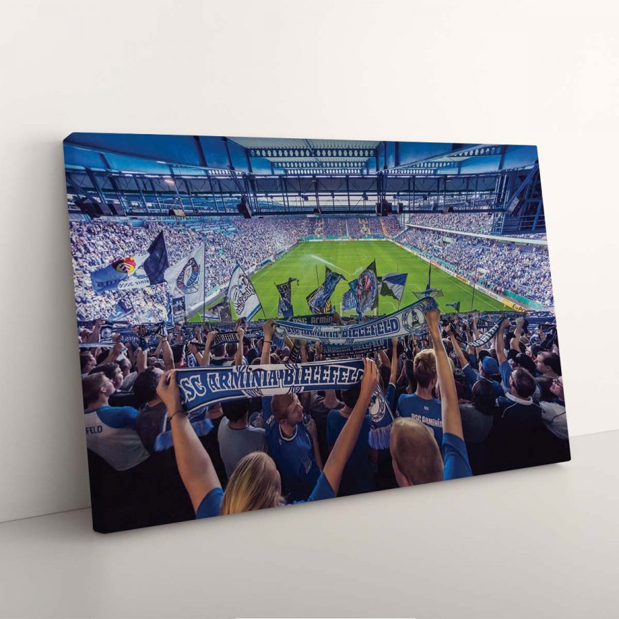 DSC Arminia Bielefeld FC Blau-Schwarz-Weiß 02 DSC Leinwandbilder – Bild 7