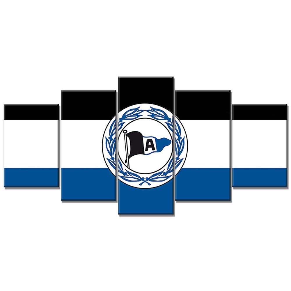 DSC Arminia Bielefeld FC Blau-Schwarz-Weiß 03 DSC Leinwandbilder