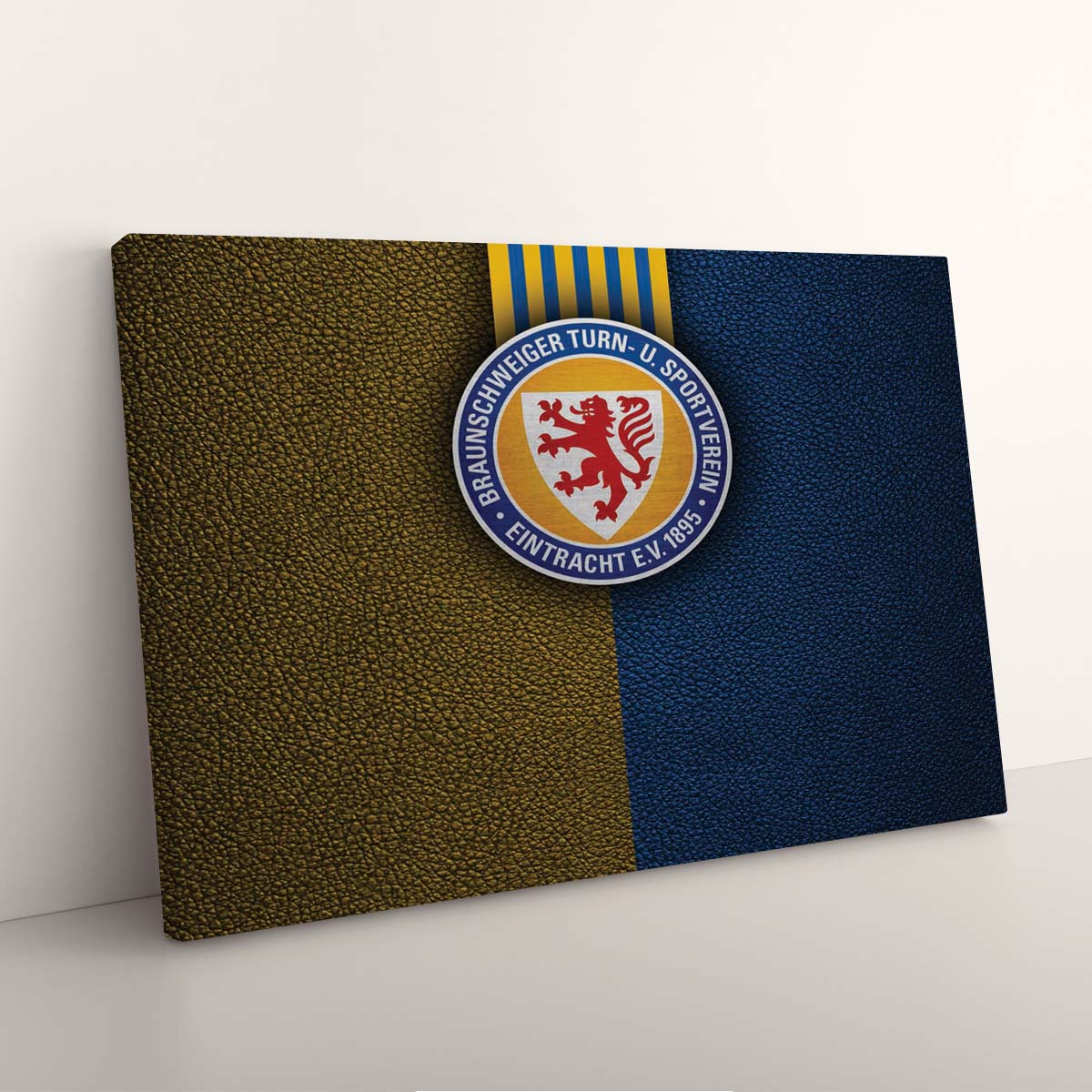 Eintracht Braunschweig Blau-Gelb 3 EBS Leinwandbilder – Bild 3
