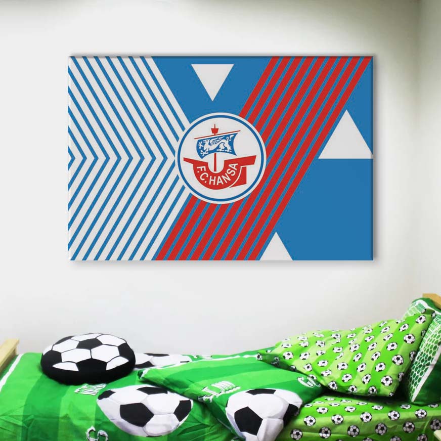 F.C. Hansa Rostock 03 HRO Leinwandbilder – Bild 4
