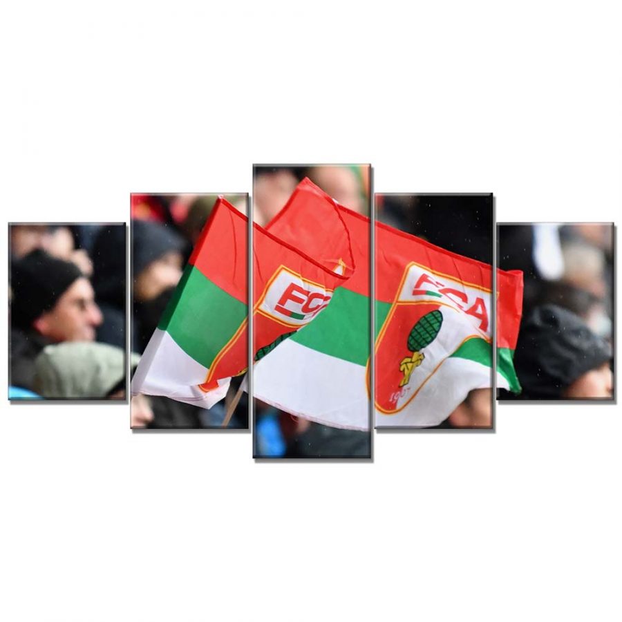 FC Augsburg Fans FCA Leinwandbilder – Bild 6