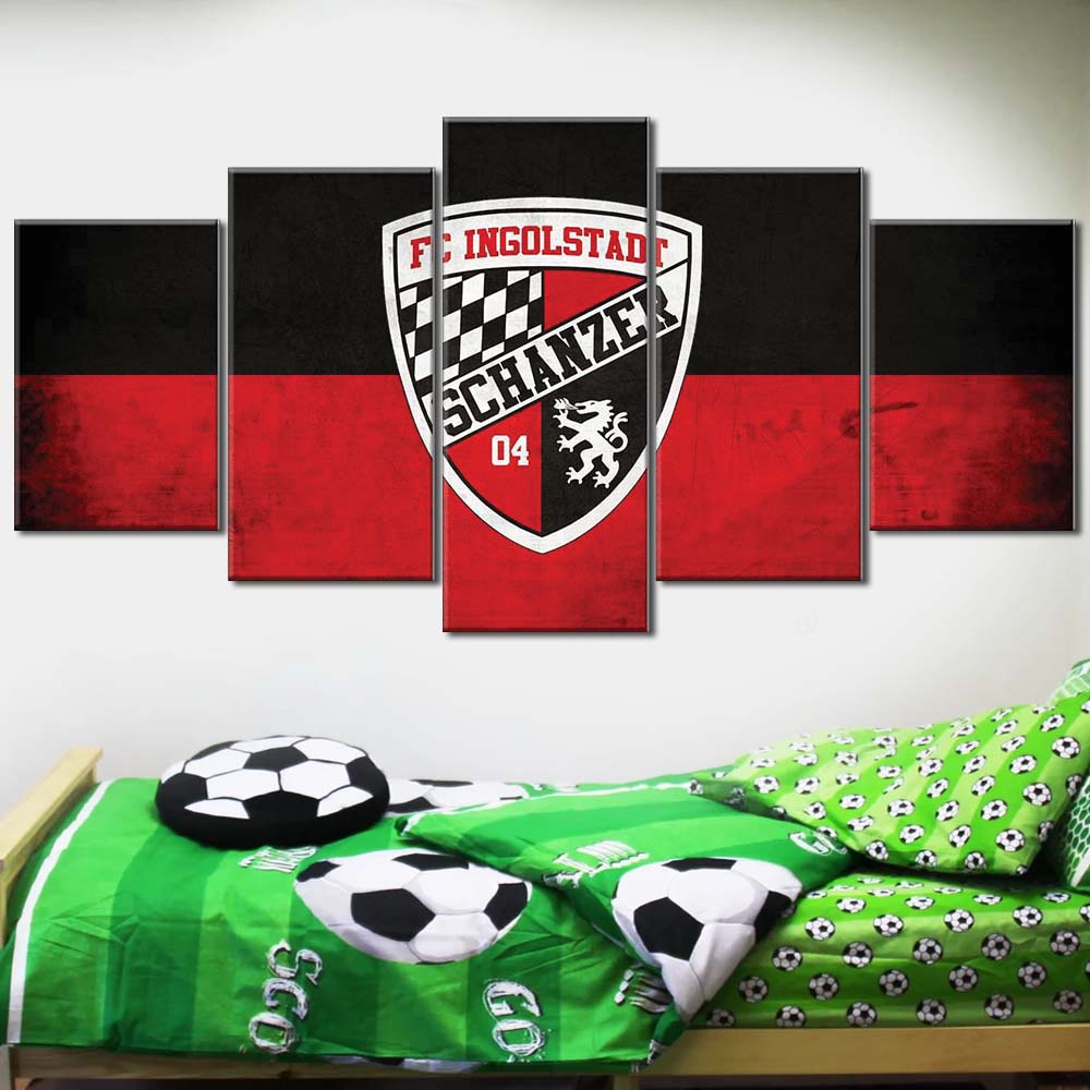 FC Ingolstadt Schanzer 04 FCI Leinwandbilder – Bild 2